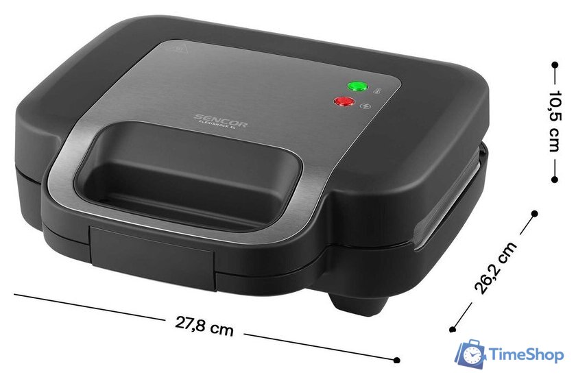 Многофункциональная сэндвичница Sencor SSM 9860BK - Изображение №3 — Интернет-магазин Time-Shop
