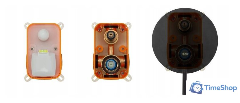 Душевая система  Rea Lungo Chrome REA-P6612 - Изображение №5 — Интернет-магазин Time-Shop