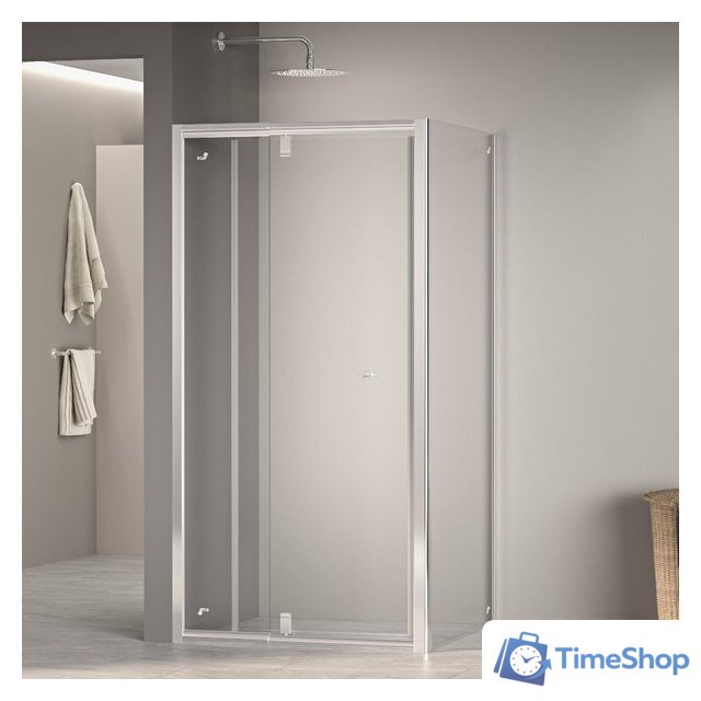 Душевой уголок RGW PA-32 (PA-02 + Z-050-1) 41083200-011 100x100 (хром/прозрачное стекло) - Изображение №1 — Интернет-магазин Time-Shop