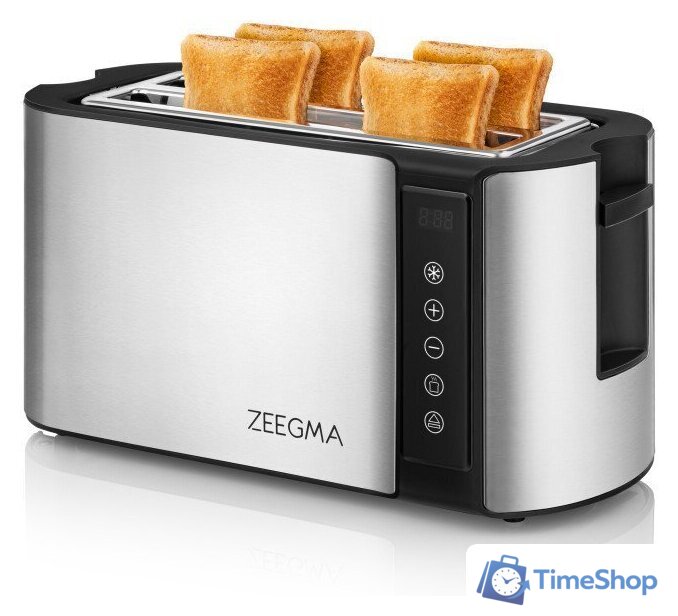 Тостер Zeegma Tostee Chef Easy Srebrny - Изображение №5 — Интернет-магазин Time-Shop