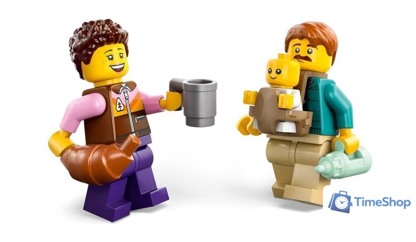 Конструктор LEGO City Кемпер-фургон для отдыха и приключений 60454 - Изображение №8 — Интернет-магазин Time-Shop