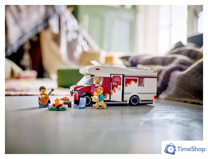 Конструктор LEGO City Кемпер-фургон для отдыха и приключений 60454 - Изображение №12 — Интернет-магазин Time-Shop
