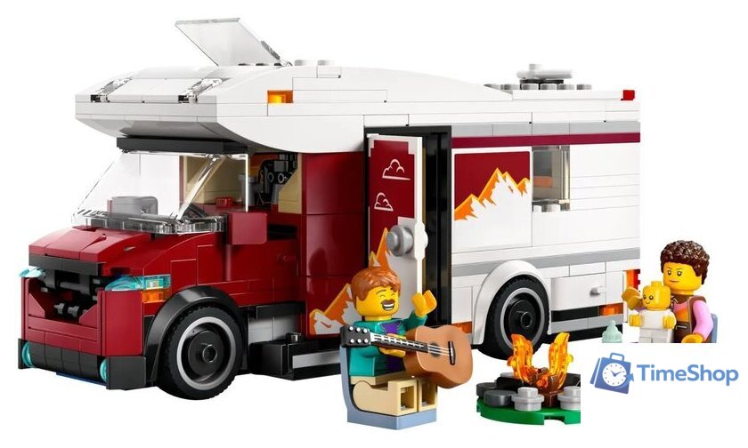 Конструктор LEGO City Кемпер-фургон для отдыха и приключений 60454 - Изображение №4 — Интернет-магазин Time-Shop