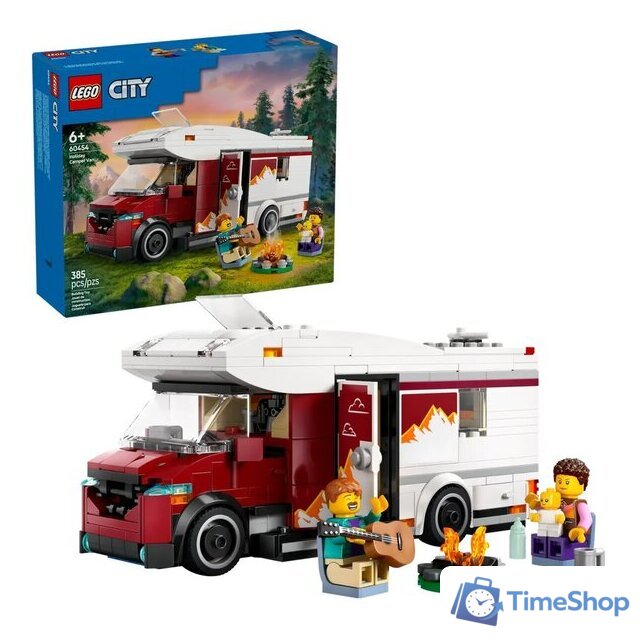 Конструктор LEGO City Кемпер-фургон для отдыха и приключений 60454 - Изображение №3 — Интернет-магазин Time-Shop
