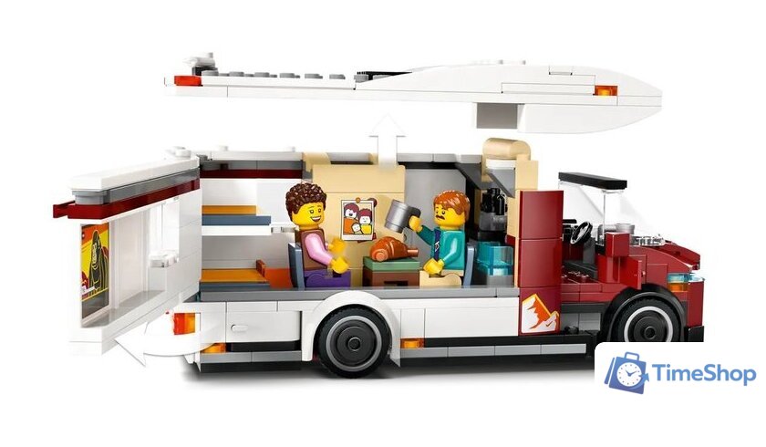 Конструктор LEGO City Кемпер-фургон для отдыха и приключений 60454 - Изображение №6 — Интернет-магазин Time-Shop