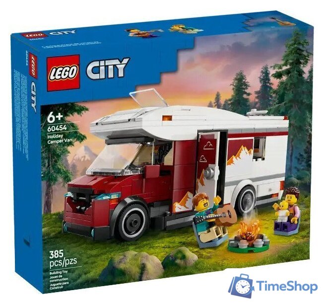 Конструктор LEGO City Кемпер-фургон для отдыха и приключений 60454 - Изображение №1 — Интернет-магазин Time-Shop
