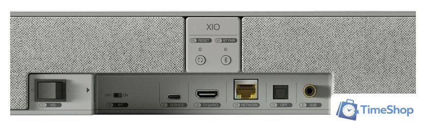 Саундбар KEF XIO (серебристый) - Изображение №6 — Интернет-магазин Time-Shop