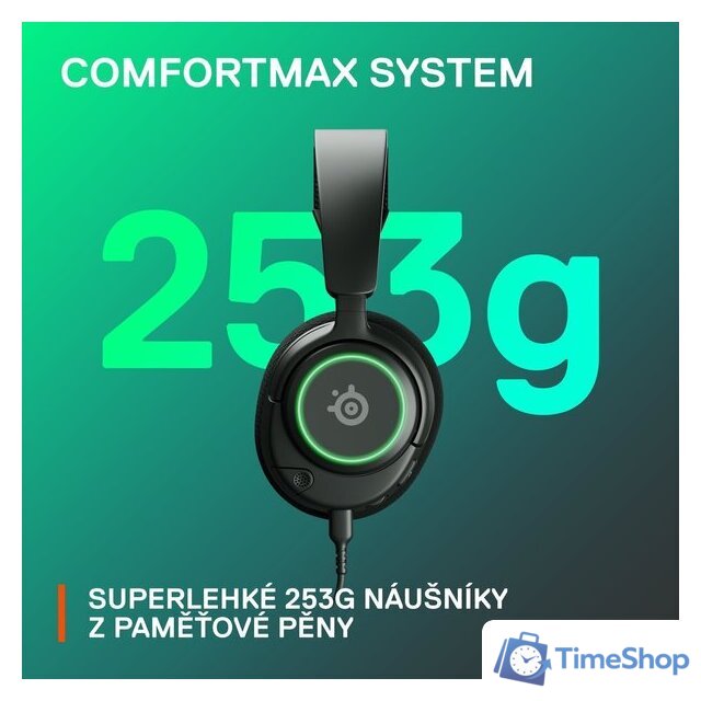 Наушники SteelSeries Arctis Nova 3 - Изображение №16 — Интернет-магазин Time-Shop