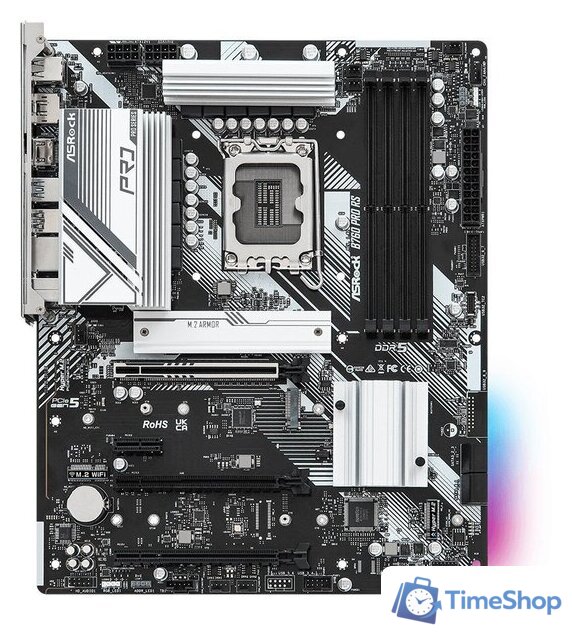 Материнская плата ASRock B760 PRO RS - Изображение №1 — Интернет-магазин Time-Shop