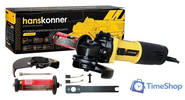 Угловая шлифмашина Hanskonner HAG1012 - Изображение №10 — Интернет-магазин Time-Shop