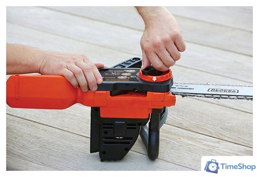 Аккумуляторная пила Black & Decker GKC3630L20 (с 1-м АКБ 2 Ah) - Изображение №7 — Интернет-магазин Time-Shop