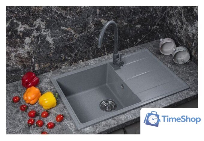 Кухонная мойка AV Engineering Benefit AVE730470SLA (серебристый) - Изображение №4 — Интернет-магазин Time-Shop