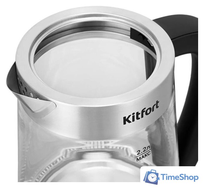 Электрический чайник Kitfort KT-6764 - Изображение №4 — Интернет-магазин Time-Shop