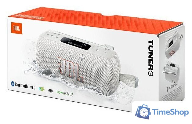 Радиоприемник JBL Tuner 3 (белый) - Изображение №7 — Интернет-магазин Time-Shop