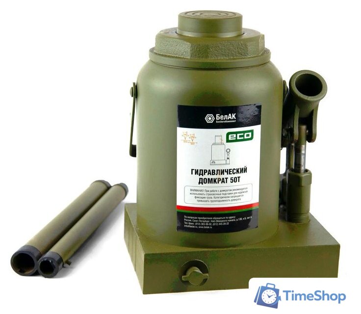 Бутылочный домкрат БелАК Эко БАК.70023 50т - Изображение №1 — Интернет-магазин Time-Shop