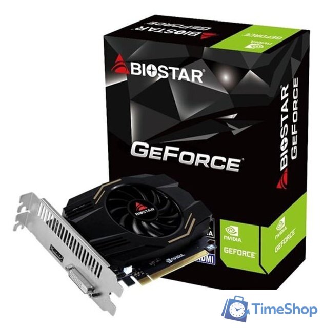 Видеокарта BIOSTAR GeForce GT 1030 4GB DDR4 VN1034TB46 - Изображение №1 — Интернет-магазин Time-Shop
