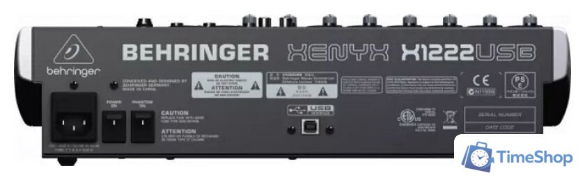 Микшерный пульт Behringer Xenyx X1222USB - Изображение №3 — Интернет-магазин Time-Shop