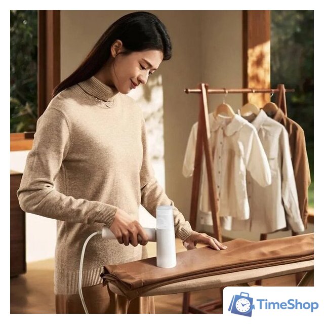 Отпариватель Xiaomi Mijia Handheld Garment Steamer 2 MJGTJ02LF (с переходником на евровилку) - Изображение №6 — Интернет-магазин Time-Shop