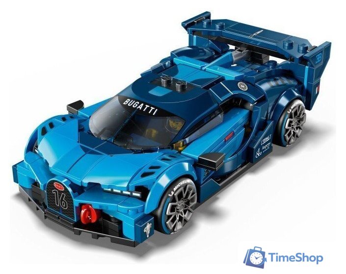 Конструктор LEGO 77253 Speed Champions Спорткар Bugatti Vision GT Hyper - Изображение №3 — Интернет-магазин Time-Shop
