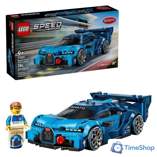 Конструктор LEGO 77253 Speed Champions Спорткар Bugatti Vision GT Hyper - Изображение №1 — Интернет-магазин Time-Shop