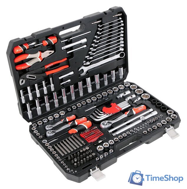 Универсальный набор инструментов Yato YT-38941 (225 предметов) - Изображение №2 — Интернет-магазин Time-Shop