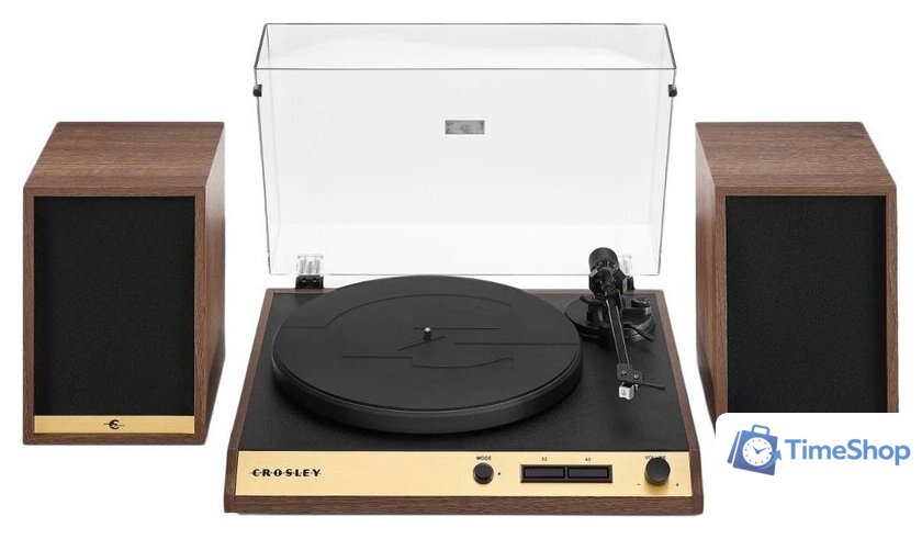 Виниловый проигрыватель Crosley C72 Walnut - Изображение №1 — Интернет-магазин Time-Shop