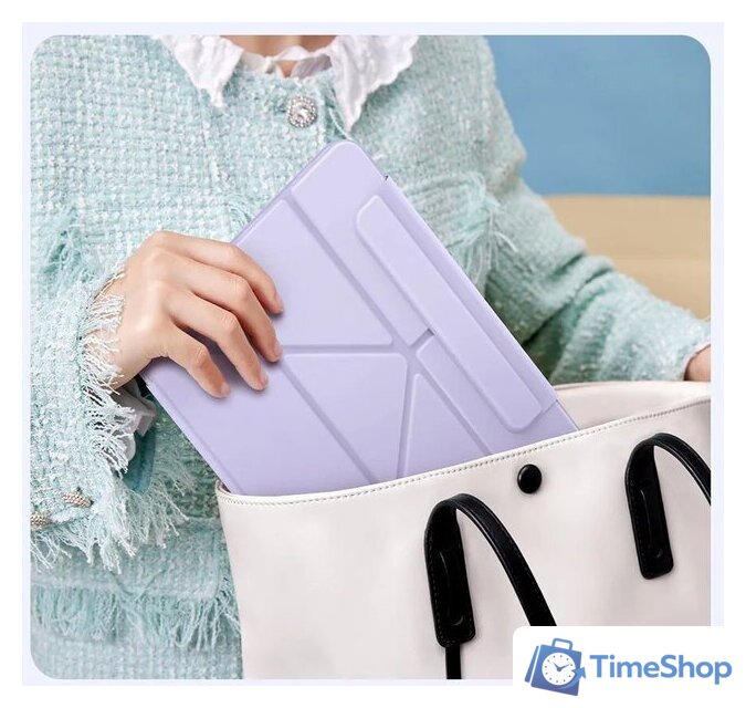 Чехол для планшета Baseus Minimalist для Apple iPad 10.2 (голубой) - Изображение №28 — Интернет-магазин Time-Shop