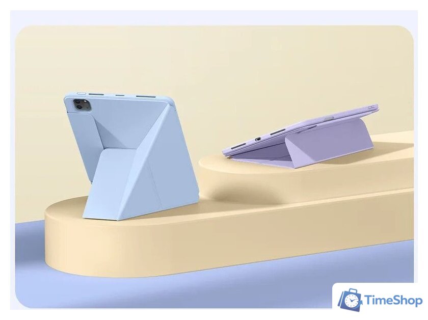 Чехол для планшета Baseus Minimalist для Apple iPad 10.2 (голубой) - Изображение №14 — Интернет-магазин Time-Shop