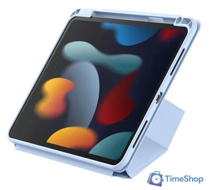 Чехол для планшета Baseus Minimalist для Apple iPad 10.2 (голубой) - Изображение №3 — Интернет-магазин Time-Shop