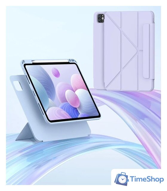 Чехол для планшета Baseus Minimalist для Apple iPad 10.2 (голубой) - Изображение №26 — Интернет-магазин Time-Shop