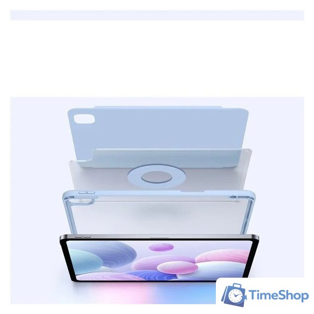 Чехол для планшета Baseus Minimalist для Apple iPad 10.2 (голубой) - Изображение №13 — Интернет-магазин Time-Shop