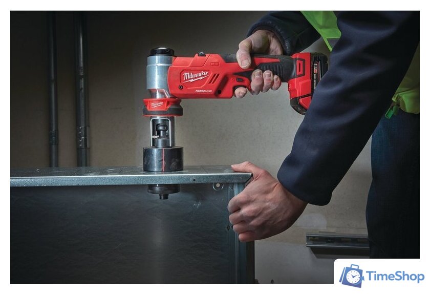 Пробойник Milwaukee M18 HKP-201C Force Logic 4933451202 (с 1-им АКБ, кейс) - Изображение №10 — Интернет-магазин Time-Shop