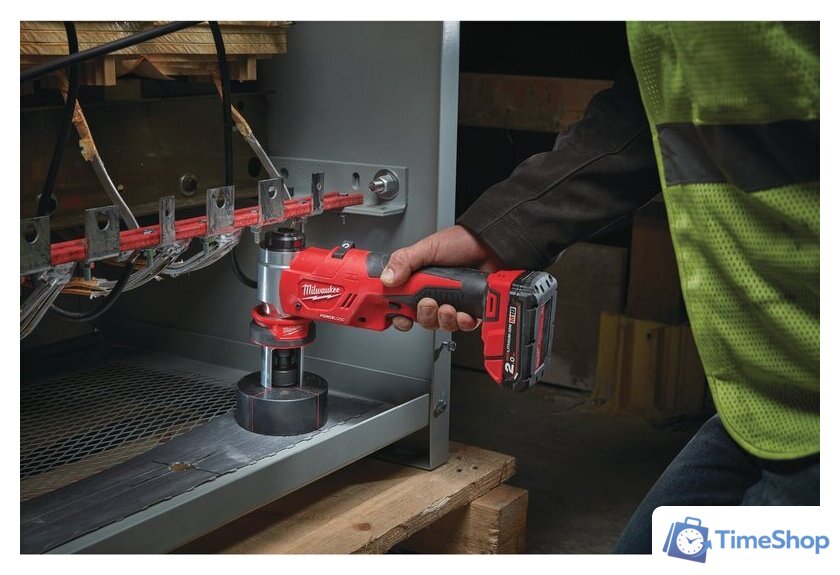 Пробойник Milwaukee M18 HKP-201C Force Logic 4933451202 (с 1-им АКБ, кейс) - Изображение №7 — Интернет-магазин Time-Shop