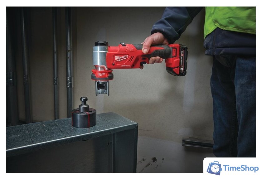 Пробойник Milwaukee M18 HKP-201C Force Logic 4933451202 (с 1-им АКБ, кейс) - Изображение №8 — Интернет-магазин Time-Shop