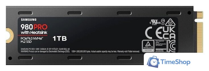 SSD Samsung 980 Pro с радиатором 1TB MZ-V8P1T0CW - Изображение №3 — Интернет-магазин Time-Shop