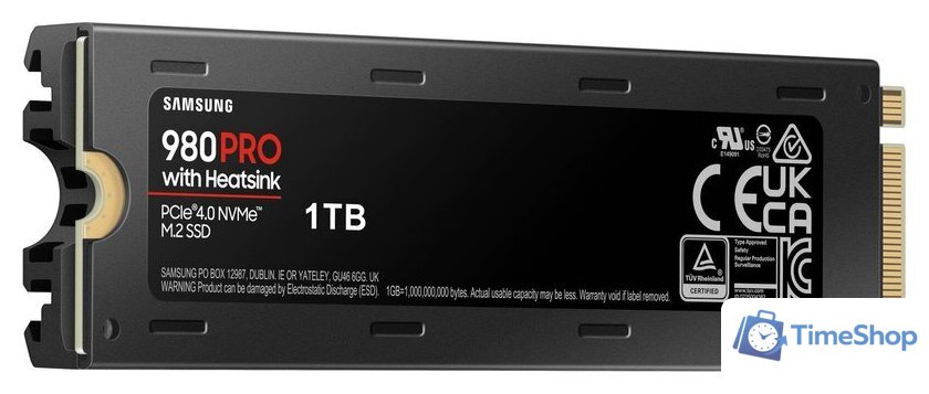 SSD Samsung 980 Pro с радиатором 1TB MZ-V8P1T0CW - Изображение №1 — Интернет-магазин Time-Shop