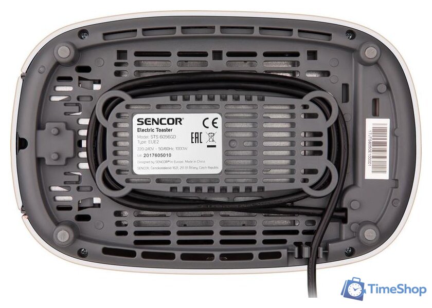 Тостер Sencor STS 6056GD - Изображение №9 — Интернет-магазин Time-Shop