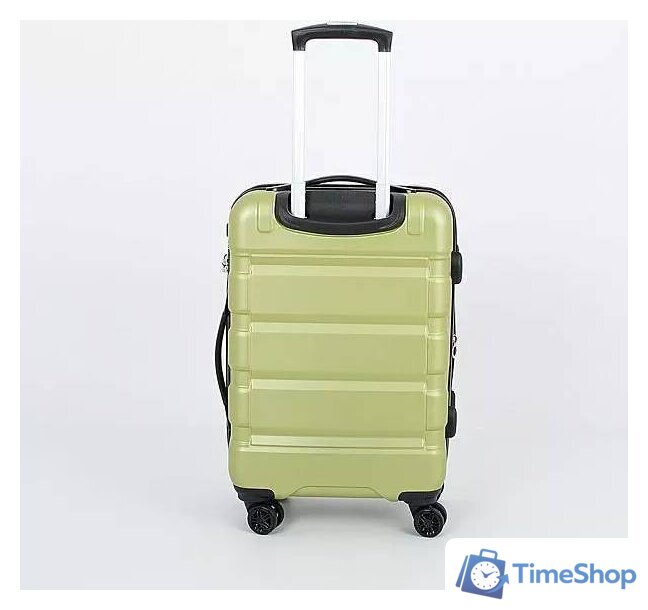 Чемодан-спиннер Francesco Molinary 336-161426/3-20 (салатовый) - Изображение №3 — Интернет-магазин Time-Shop