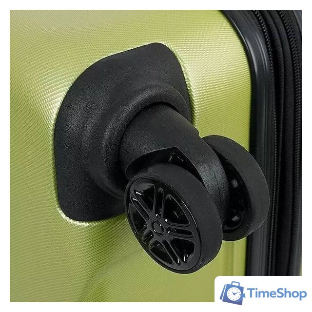 Чемодан-спиннер Francesco Molinary 336-161426/3-20 (салатовый) - Изображение №12 — Интернет-магазин Time-Shop