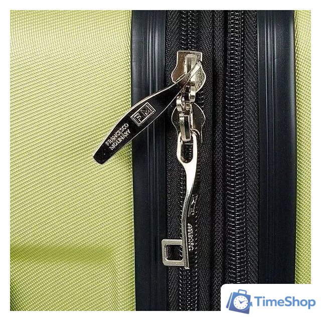 Чемодан-спиннер Francesco Molinary 336-161426/3-20 (салатовый) - Изображение №7 — Интернет-магазин Time-Shop