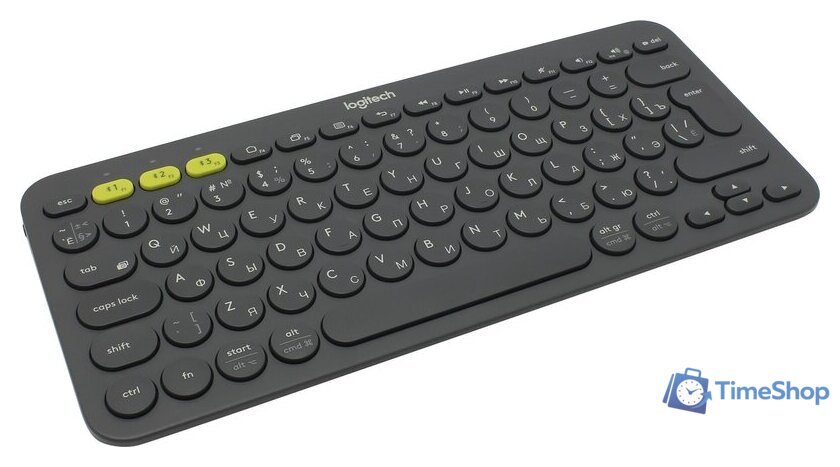 Клавиатура Logitech Multi-Device K380 Bluetooth 920-007584 (черный) - Изображение №6 — Интернет-магазин Time-Shop
