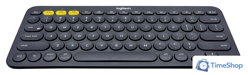 Клавиатура Logitech Multi-Device K380 Bluetooth 920-007584 (черный) - Изображение №3 — Интернет-магазин Time-Shop