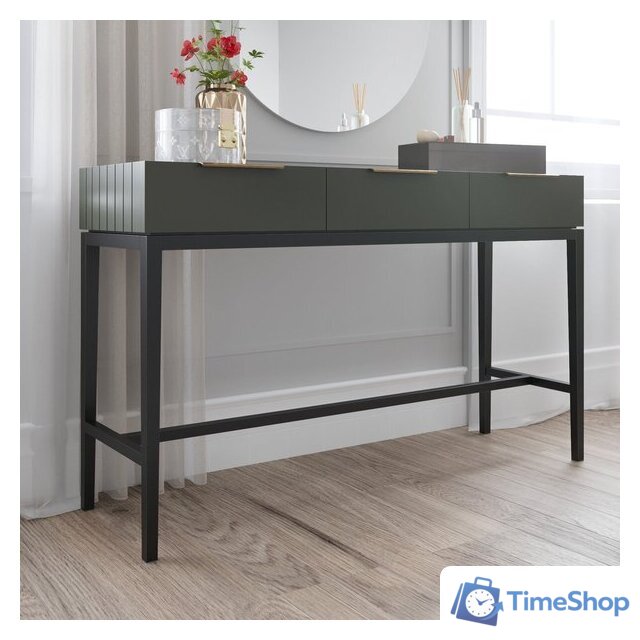 Туалетный столик без зеркала Алери Ричмонд (грей/черно-серый) - Изображение №1 — Интернет-магазин Time-Shop