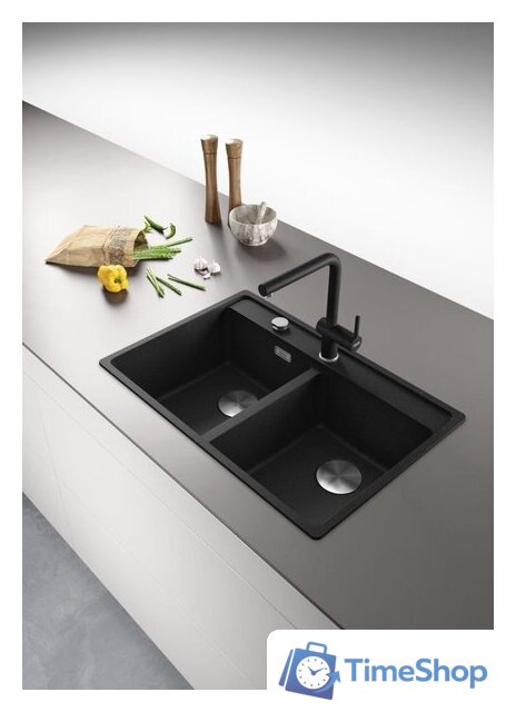 Кухонная мойка Franke Maris MRG 620-35-35 114.0661.783 (оникс) - Изображение №2 — Интернет-магазин Time-Shop