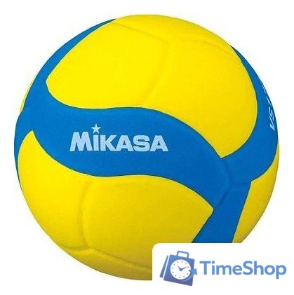 Волейбольный мяч Mikasa VS170W-Y-BL (5 размер) - Изображение №1 — Интернет-магазин Time-Shop