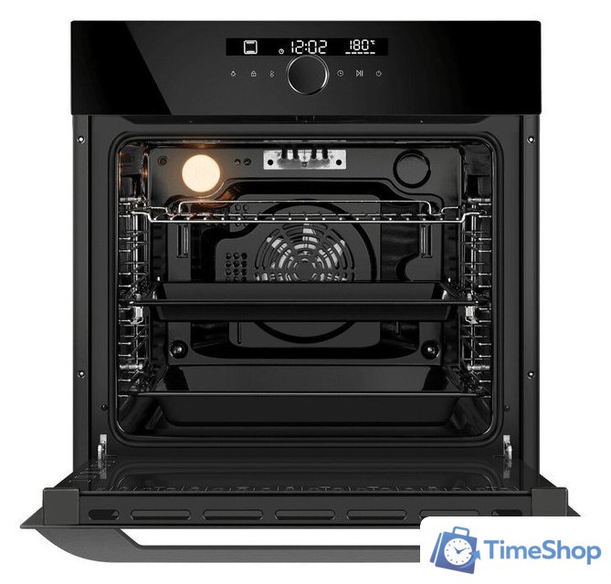 Электрический духовой шкаф MAUNFELD EOEH7613B Glossy - Изображение №2 — Интернет-магазин Time-Shop