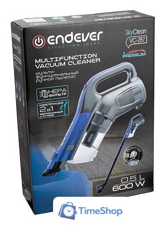 Пылесос Endever VC-287 - Изображение №6 — Интернет-магазин Time-Shop
