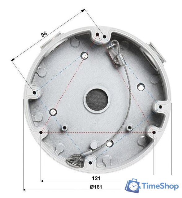 Крепление для камер видеонаблюдения Dahua DH-PFA138 - Изображение №2 — Интернет-магазин Time-Shop