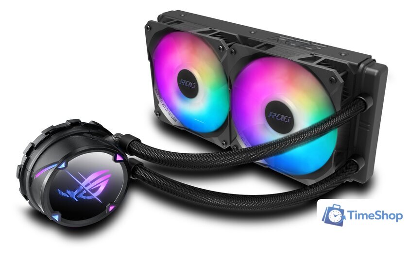 Система жидкостного охлаждения для процессора ASUS ROG Strix LC II 240 ARGB - Изображение №1 — Интернет-магазин Time-Shop