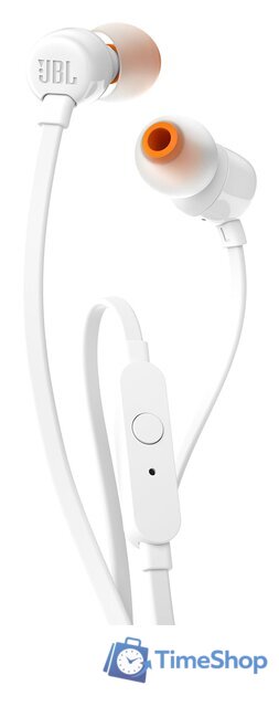 Наушники JBL Tune 110 (белый) - Изображение №4 — Интернет-магазин Time-Shop